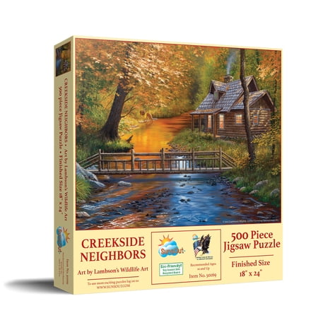 Creekside Neighbors Jigsaw Puzzle price history on PriceWatchPro