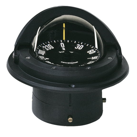 RITCHIE COMPASSES F-82 Compass, Flush Mount, 3" Dial, Black