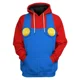 thumbnail image 3 of Sudadera con capucha de Marios para niños y niñas, sudadera de manga larga con estampado de juego de moda, camisetas de Sonic para bebés, ropa de calle para niñas de 2 a 14 años, 3 of 5