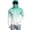 Z59-Mint Green, variant on Men’s Gradient Hooded Sun Protection Jacket, Full Zip UV Block Coat with Face Cover, Quick Dry Breathable Windbreaker for Outdoor Activities