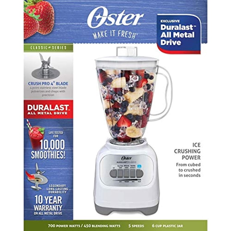 Oster Classic Series 5-Speed Kitchen Blender - High Power