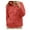 Watermelon Red, variant on larppty Women's Autumn Winter Casual Solid Color Long Plush Polar Fleece Jacket - Warm Zipper Coat with Pockets（Watermelon Red，XL）