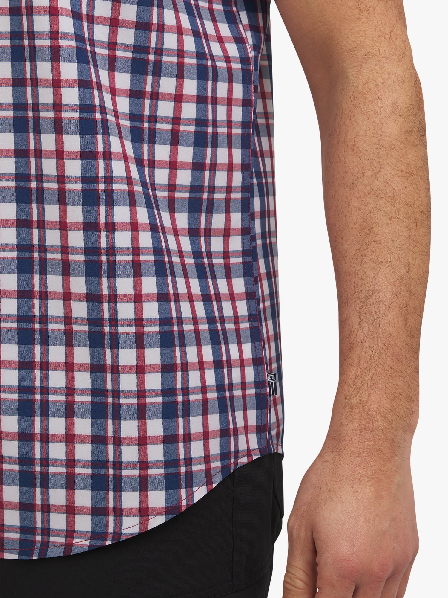 Chaps Men's and Big Men's Short Sleeve Everyday Performance Woven Shirt, Sizes S-3XL