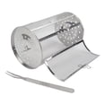 thumbnail image 2 of EBTOOLS Portable Rolling BBQ Grill Basket With Fork For Outdoor Cooking, 2 of 8