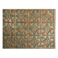 thumbnail image 3 of FASÄDE Traditional Style 1 Decorative Vinyl Backsplash 15 sq ft Kit in Copper Fantasy, 3 of 6