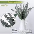 thumbnail image 2 of 16pcs-preserved-dried-eucalyptus-branches Compatible With Vase Filler, 2 of 5