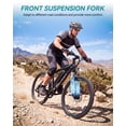 thumbnail image 5 of ANCHEER Gladiator 500W 26" Electric Bike for Adults, Electric Mountain Bike with 1.95 Inch eMTB Tire, 48V 10.4Ah Battery, 7 Speed，Front Suspension，Adults Electric Bicycle UL2849 Certified, 5 of 10