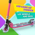 thumbnail image 2 of HOVERSTAR Trottinette pour Enfants, Roues et Pédale Lumineuses à LED, 3 Hauteurs Réglables (27, 29, 31 Pouces) Convient à Plus d'Âges d'Enfants, 2 of 6