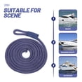 thumbnail image 3 of CTIRCHIU Marine Use 2Pack Blue PP Boat Fenders Rope for Marine Protection Yacht Supplies Practical Design, 3 of 6