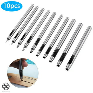 Punch Set Round Hole Punch Tool Steel Leather Craft