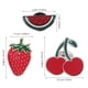 thumbnail image 2 of broches esmaltados de frutas, alfileres de sandía, fresa y cereza, lindos alfileres de solapa de frutas, insignias para niñas, mujeres, ropa, mochilas, chaquetas y sombreros, 2 of 7