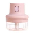 thumbnail image 2 of Cqxid Coupe-Légumes à Moins de 10 $ Hachoir Alimentaire Sans Fil Hachoir Alimentaire Sans Fil Mini Hachoir Alimentaire Sans Fil 100 ml Hachoir à Ail USB Sans Fil Presse-Ail Sans Fil Hachoir Alimentaire Sans Fil Mini, 2 of 9