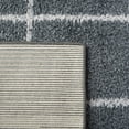 thumbnail image 6 of SAFAVIEH Norway Dusan Plaid Area Rug, Dark Grey/Light Grey, 5'3" x 7'6", 6 of 8