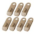 thumbnail image 4 of Birdeem Outdoor Tent Roof Clip Sunshade Windproof Fixed Wind Rope Buckle Tent Clip 7Pc, 4 of 5