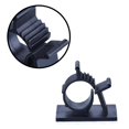 thumbnail image 2 of Clips de cable ajustables Abrazaderas de alambre de nailon adhesivas negras 100 piezas, 2 of 4