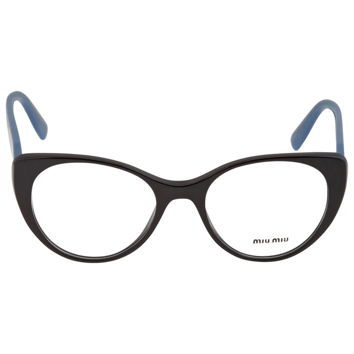 PRADA キャットアイクラス PRA07V 07R1O1 Prada Demo Cat Eye Ladies Eyeglasses PR 19WV 07R1O1 53