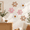 Classic Color-Yarn and Cotton Rope, variant on 6 Piece Classic Color Yarn and Cotton Rope Woven Boho Flower Wall Art