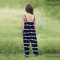 thumbnail image 6 of CCRFTGI Girls' Jumpsuits & Rompers Spaghetti Strap Rompers for Teen Girls Summer Fashion Black Gradient Overalls Back To School Sleeveless Outfits with Side Pockets Black 1-2 Years, 6 of 6