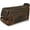 Rustic Brown, variant on Premium Leather Travel Toiletry Bag - Water-Resistant Dopp Kit for Men & Women - Rustic Brown