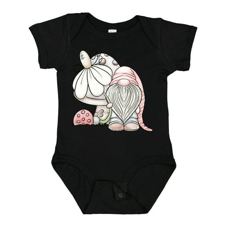 

Inktastic Daisy Mushroom Gnome Gift Baby Boy Bodysuit