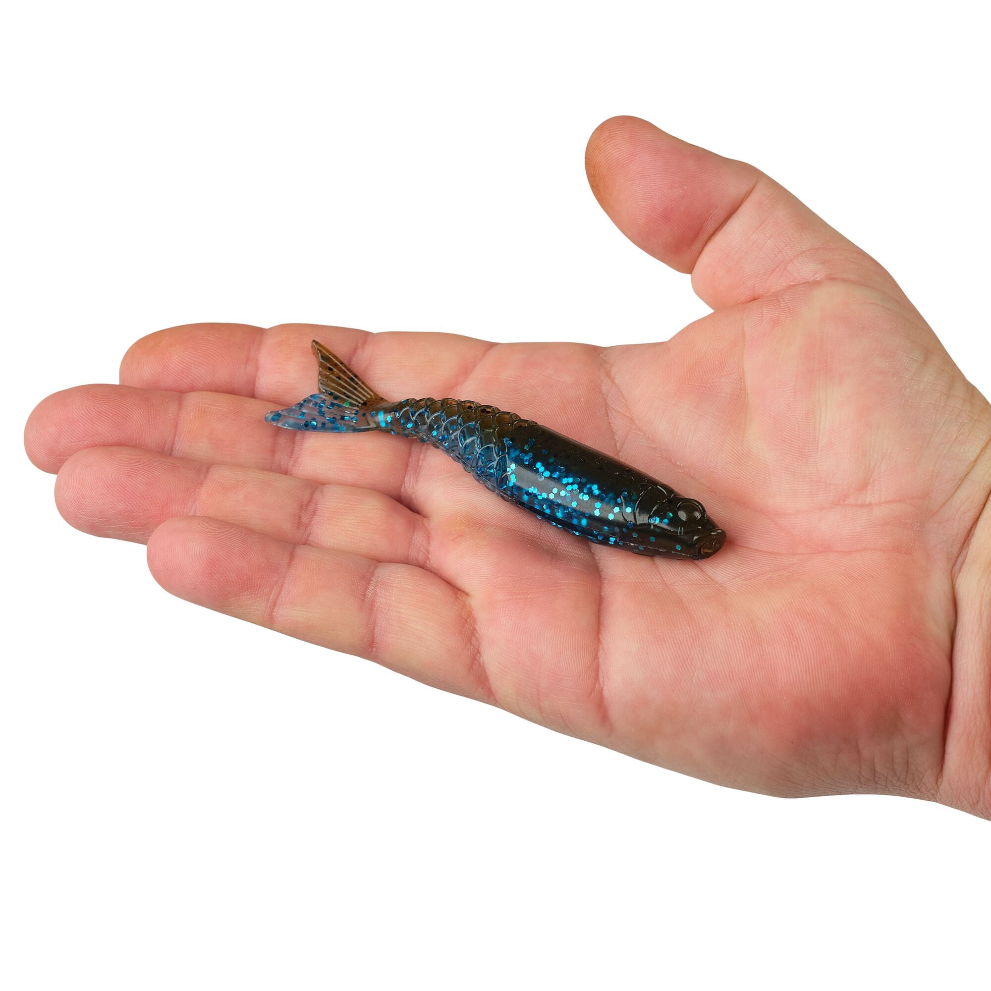 Berkley PowerBait® PowerStinger, 4.5 in, Minnows, Okeechobee Craw (5 Count)