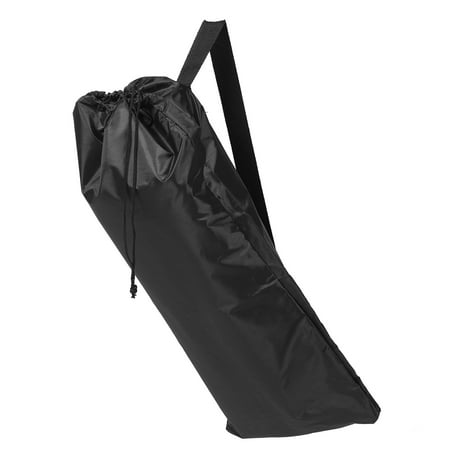 SOPOTUTU Portable Black Skateboard Storage Bag Multipurpose Sling for Gym Outdoor Activities
