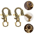 thumbnail image 2 of 2pcs Brass Car Key Chains Creative Retro Key Rings Practical Key Chains, 2 of 8