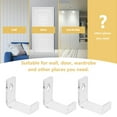 thumbnail image 3 of BESTYASH 12Pcs Transparent Acrylic Vinyl Record Wall Shelf Display Rack for Home Or Office, 3 of 8