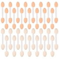 thumbnail image 6 of Sarasara 30pcs Double-ended Sponge Eyeshadow Brush Tipped Eye shadow Applicators Cosmetic Brushes for Women (White), 6 of 7