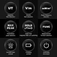 thumbnail image 5 of For Habotest Ht628b Multifield Emf Meter Rechargeable Electromagnetic Radiation Tester, 5 of 5
