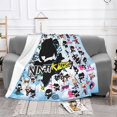 thumbnail image 2 of Ninja TV Kidz Soft Micro Fleece Cozy Throw Blanket Lightweight Fuzzy Flannel Blankets Sofa Decor Gifts, 2 of 9