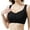 1-Black, variant on ,Women's Mastectomy Bras with Pockets for Prosthesis Front Closure Bras No Underwire Bralettes Black M