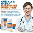 PinRid Pinworm Treatment Parasite Pyrantel Pamoate 250 mg 12