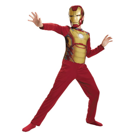 Boy's Iron Man Mark 42 Basic Halloween Costume