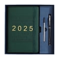 thumbnail image 2 of Limited Time Savings,Other Decoration,2025 Agenda Book, 365 Days Daily Program Management Notebook, Self-Discipline Planner with Yearly Calendar and Punch Card, | Paper, Green-722 MIANHT, 2 of 9