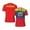 4, variant on Exclusive design Ecuador Flag Grain 3D Printed Men For Running Bike Soccer Tennis Fitness Sports tshirt Mesh Fans Short T-shirt