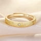 thumbnail image 5 of Fiudx Anillo de Circonita Esmerilada, Elegante Diseño de Mariposa, Brillante Joya de Compromiso, Regalo Especial para Seres Queridos, Propuesta de Matrimonio o Celebración de Aniversario, Perfecto pa, 5 of 6