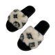 thumbnail image 3 of Pantuflas peludas para mujer,Zapatillas peludas para mujer, pantuflas con punta abierta, pantuflas peludas para mujer, muy versátiles, 3 of 13
