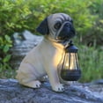 thumbnail image 4 of Solar Dog French Bulldog Outdoor Statues for Garden: Shar Pei Outdoor Decor Puppy for Balcony Ornaments Patio Garden & House Gifts, 4 of 8