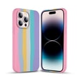 thumbnail image 1 of Funda de Protección para iPhone 14 / 14 Plus / 14 Pro / 14 Pro Max - Sovico - Silicón Arcoíris, 1 of 6