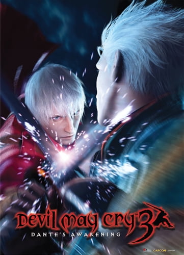 Dante Devil May Cry Anime Manga Wall Poster Scroll