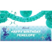 Mermaids Under the Sea Party Banner Decoration Kit