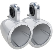 Polk Audio Marine Wake Tower Package with DB652 6.5 Coaxial Speakers and Wake Tower White Enclosures