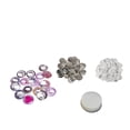 thumbnail image 1 of 100 Pcs Épingles Vierges pour Badges, Pièces Rondes pour Bricolage, 1 of 4
