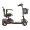 Drive Medical Scout Compact Travel Power Scooter, 4 Wheel, Extended Battery