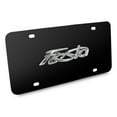 thumbnail image 2 of Ford Fiesta 3D Nameplate Black Stainless Steel License Plate, 2 of 5