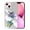 Sea Turtles Family, variant on WIRESTER Stylish Mirror Back Case for Women, Slim & Shockproof Phone Cover Compatible with Apple iPhone 13 6.1" 2021 - Cream Labrador Retriever Dog Hide And Seek