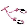 thumbnail image 1 of Banda de resistencia para tobillos con pedal de tubo de 4/8" y asa, cuerda elástica para yoga, abdominales, tensor de pedal para hombres y mujeres, equipo de entrenamiento, 1 of 8