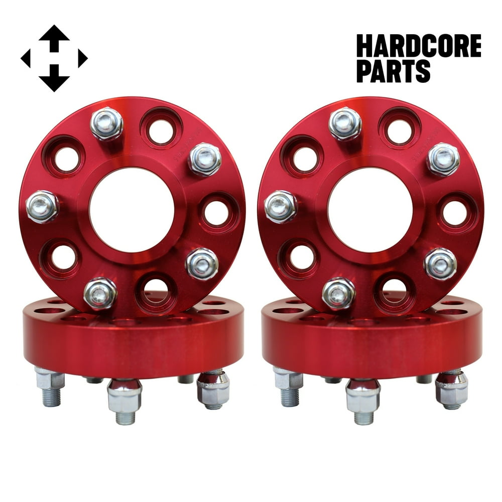 4-qty-red-wheel-spacers-adapters-1-25-fits-all-5x4-5-5x114-3