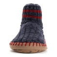 thumbnail image 6 of MUK LUKS Men's Bootie Slipper, Twilight/Candy Apple, S/M (8-10), 6 of 8